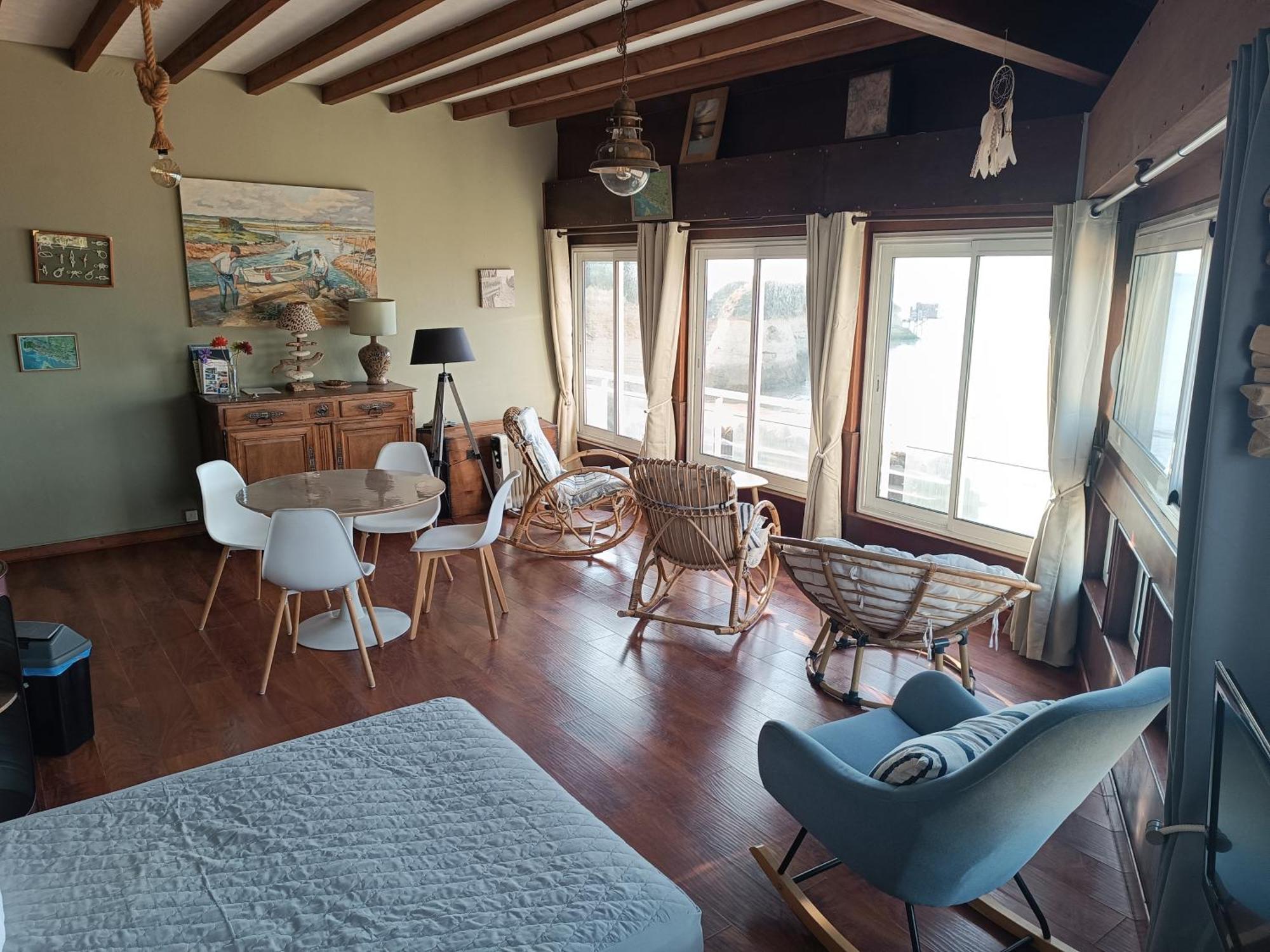Beach Apartment - Ocean Sunset Full View Meschers-sur-Gironde Dış mekan fotoğraf